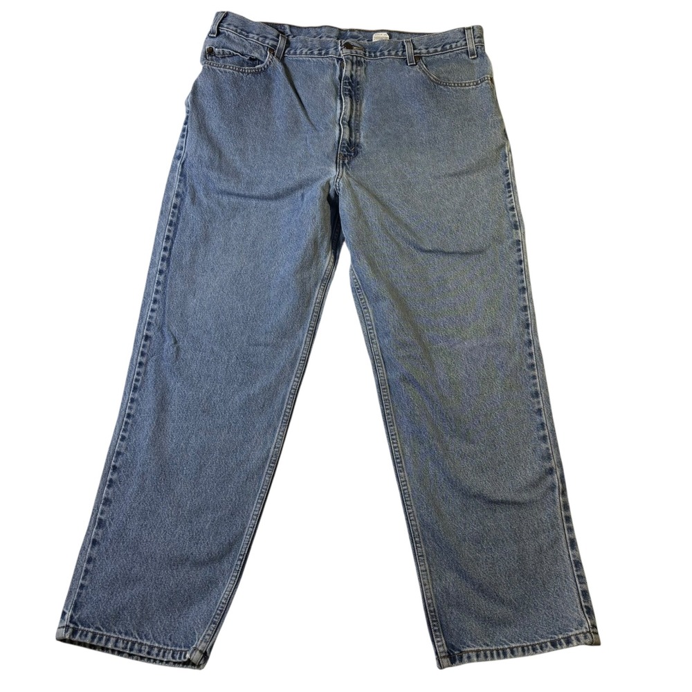 Levi Strauss 540 Relaxed Fit Jeans Mens 42x30* Light Wash Denim Blue VTG